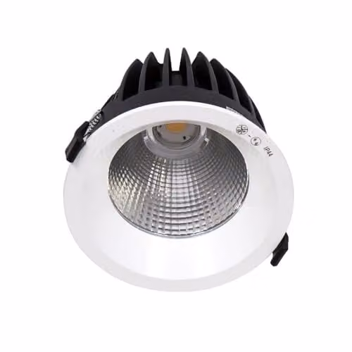Netlighting Italux Kerez Modern White LED Outdoor Recessed Ground Downlight 4000K – 1