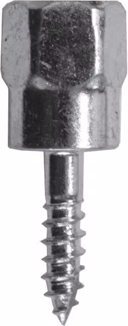 JCP Fixings Vertical Hangers Gash Point M8 1/4" x 1" Silver, Box of 100