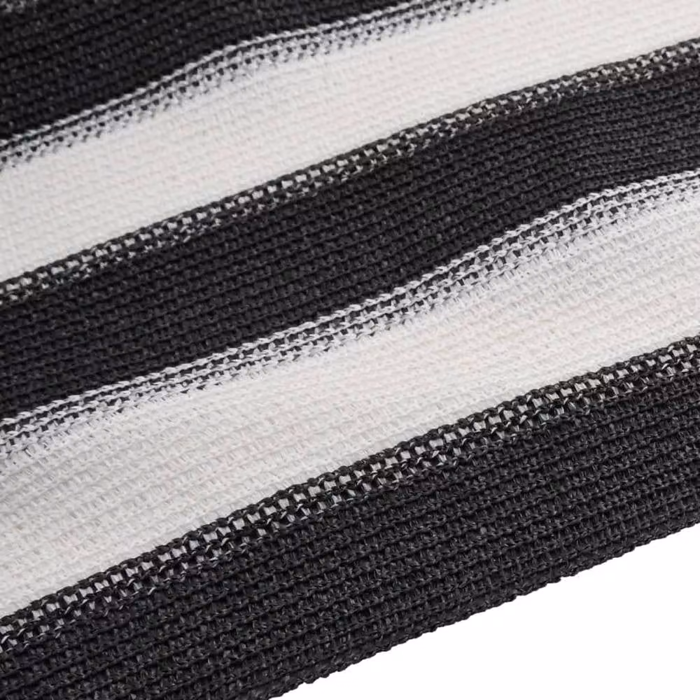 Berkfield Home Privacy Net in Anthracite, White and Black, HDPE 75 g/m2, W: 180 cm, L: 50 m – 5