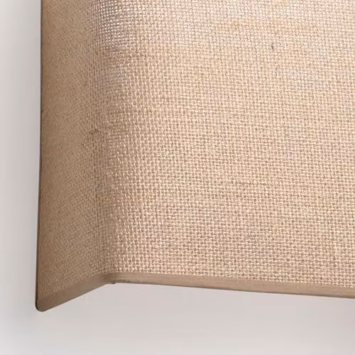 Netlighting Otton Square Jute Wall Lamp in Beige and White – 2