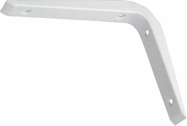 Prosolve White Cantilever Bracket, Box of 10, W: 25 cm x D: 20 cm