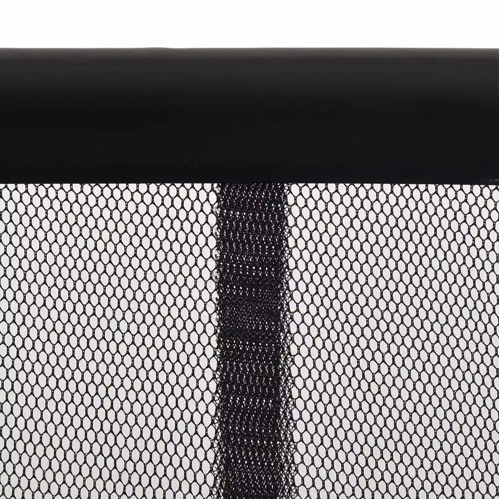 Berkfield Home Insect Door Screen Mesh Curtain, Black, W: 100 cm, H: 220 cm, Polyester – 2