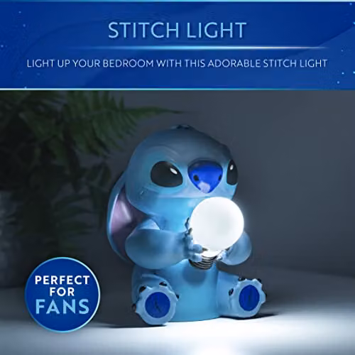 Paladone Disney Stitch Blue Night Light for Bedroom and Childrens Rooms – 2