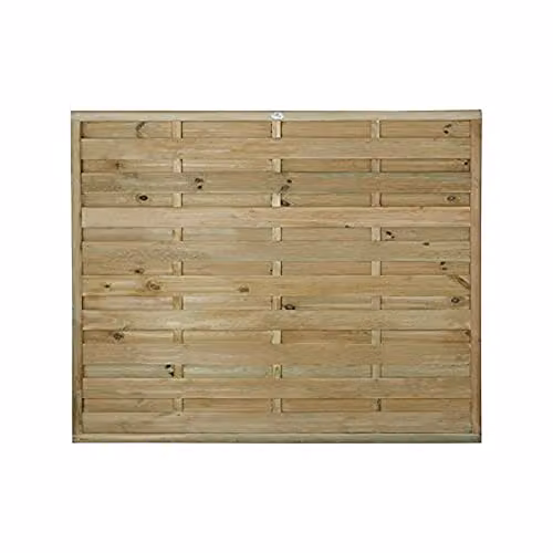 Forest Impregnated Brown Wooden Fence Board, Pack of 5 – 1