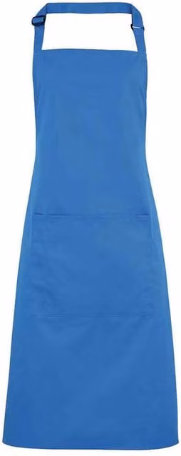 Premier Pocket Bib Apron in Dark Blue