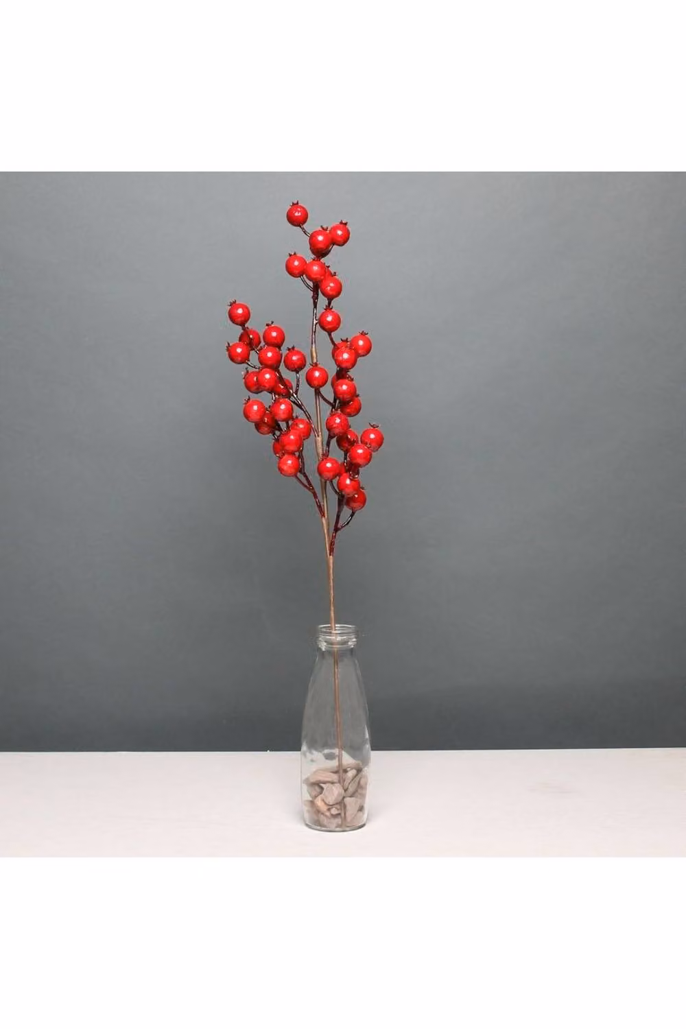 KDMD Red Large Berry Spray Artificial Flowers, Height: 67 cm – 2