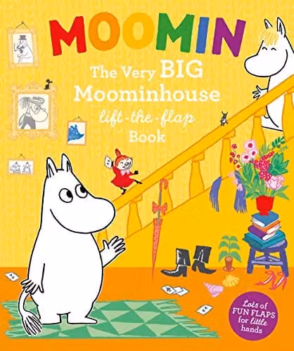 Puffin Moomin: The Very BIG Moominhouse Lift-the-Flap Multicolour Cardboard Book – 1