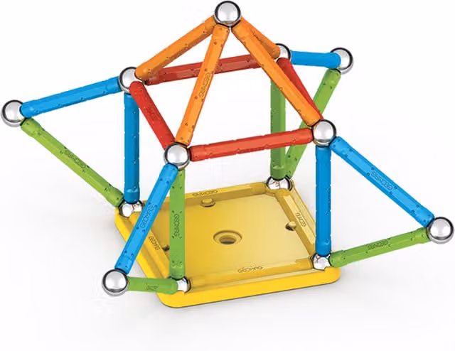 Geomag Magnetic Supercolor Creative Rods and Balls Set, 42 Pieces, Multicolour