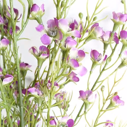Purple Leaf Design Artificial Floral Arrangement – 2