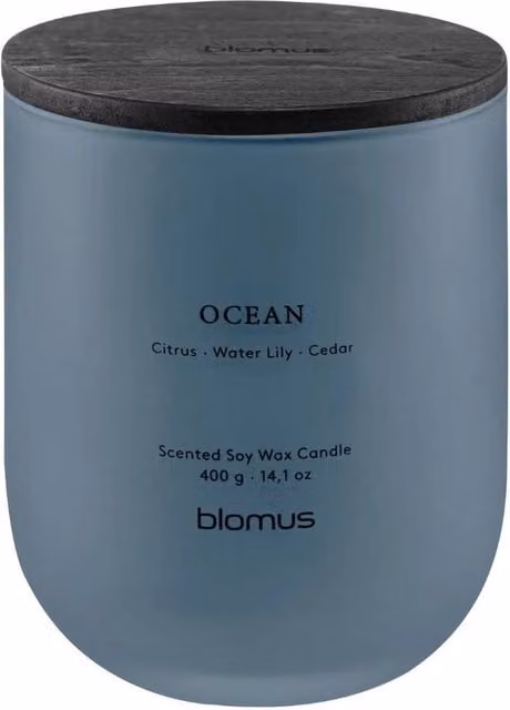 Blomus TUOKSU Ocean Scented Soy Wax Candle - Tradewinds - Light Blue – 1