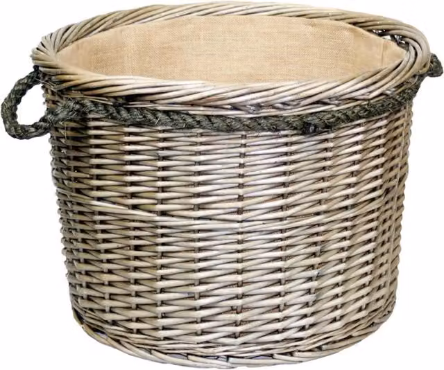 Red Hamper in Brown, Diameter: 55 cm