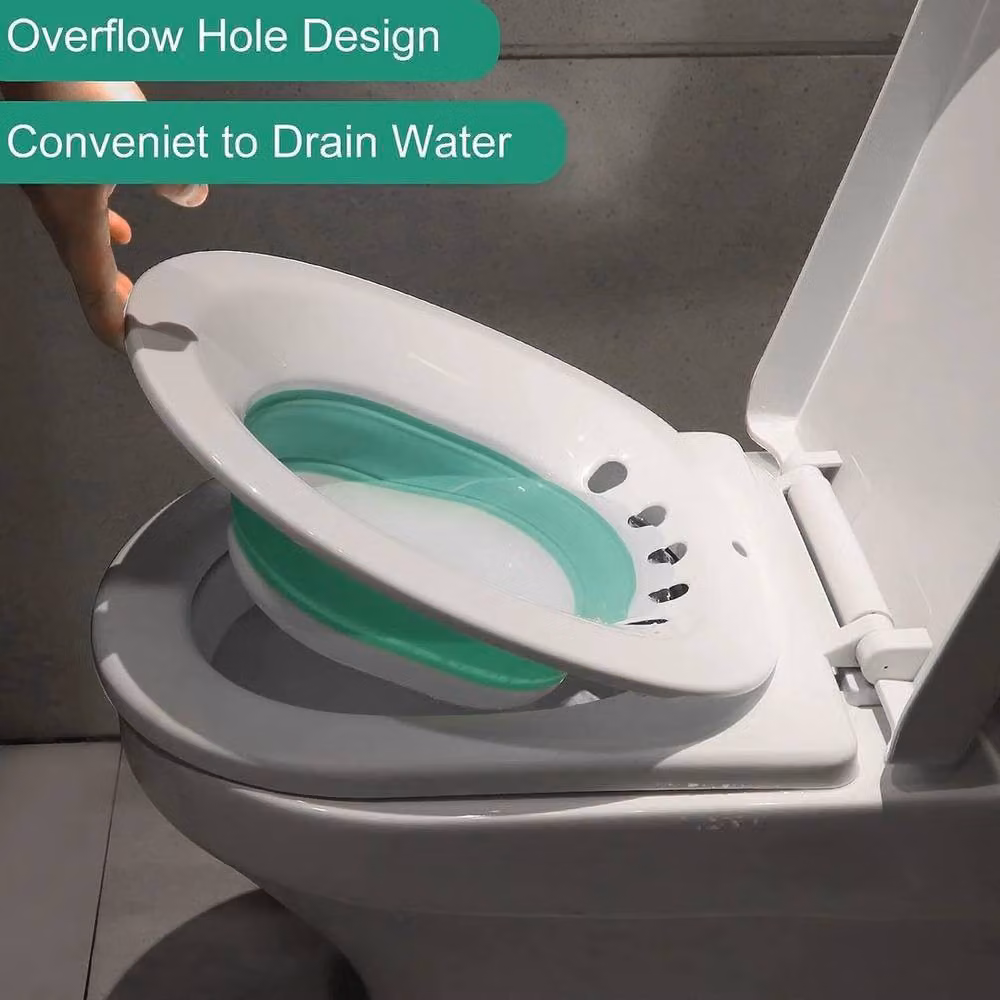 Kelvenix Foldable Sitz Bath for Hemorrhoids, White – 2