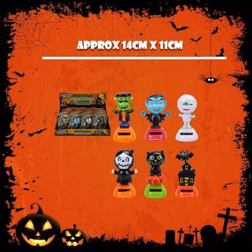 VFM e-Store Halloween Solar Wobbler Decoration Multicolour – 3