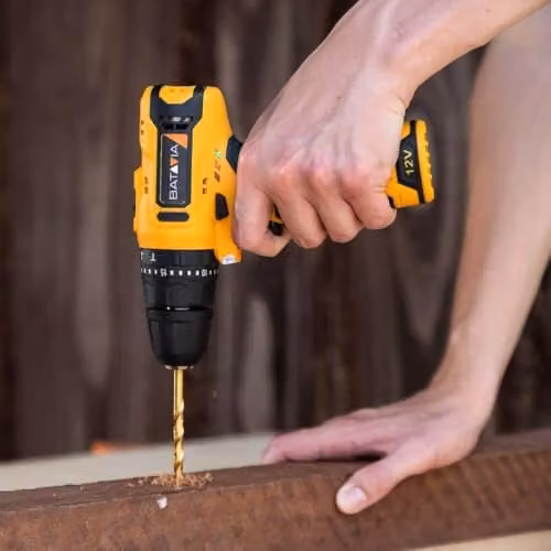 Batavia Fixxpack 12V Cordless Combi Drill in Grey and Yellow (Without Battery and Charger) – 2