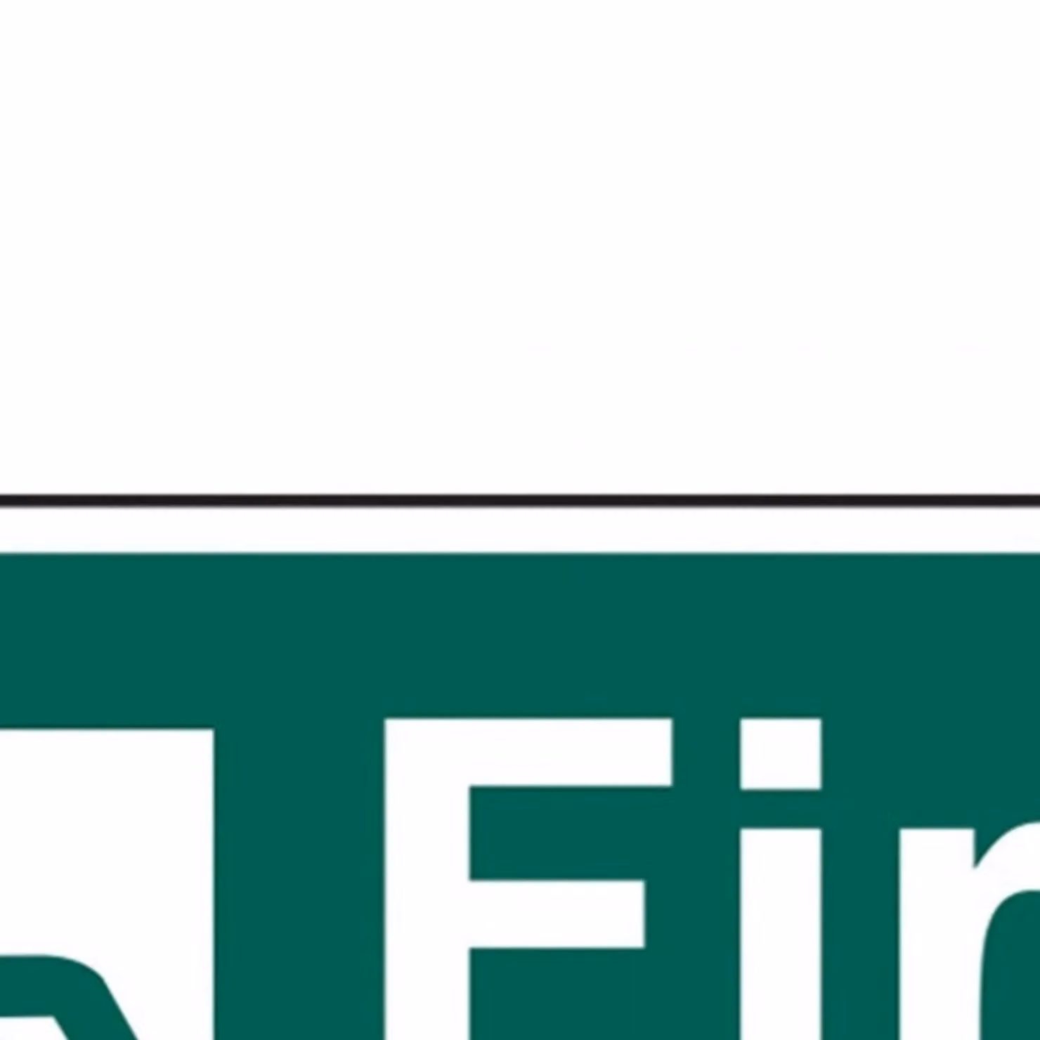 Scan Fire Exit Man Running Left Multicolour PVC Sign W: 30 cm, H: 20 cm – 2