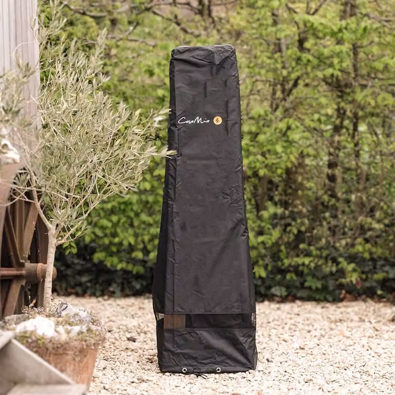 Leisure Grow Black Polyester Cover for Casa Mia Alto Wood Burning Chiminea