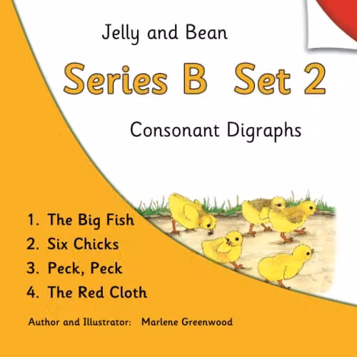 Jelly and Bean Reading Scheme Jelly and Bean Series B Set 2: 13