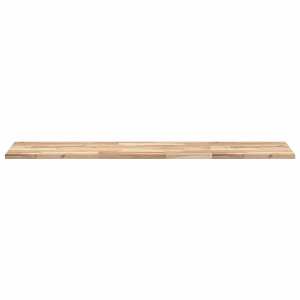 Berkfield Home Rectangular Solid Wood Acacia Table Top, Brown, W: 160 cm, D: 40 cm, H: 2 cm – 2