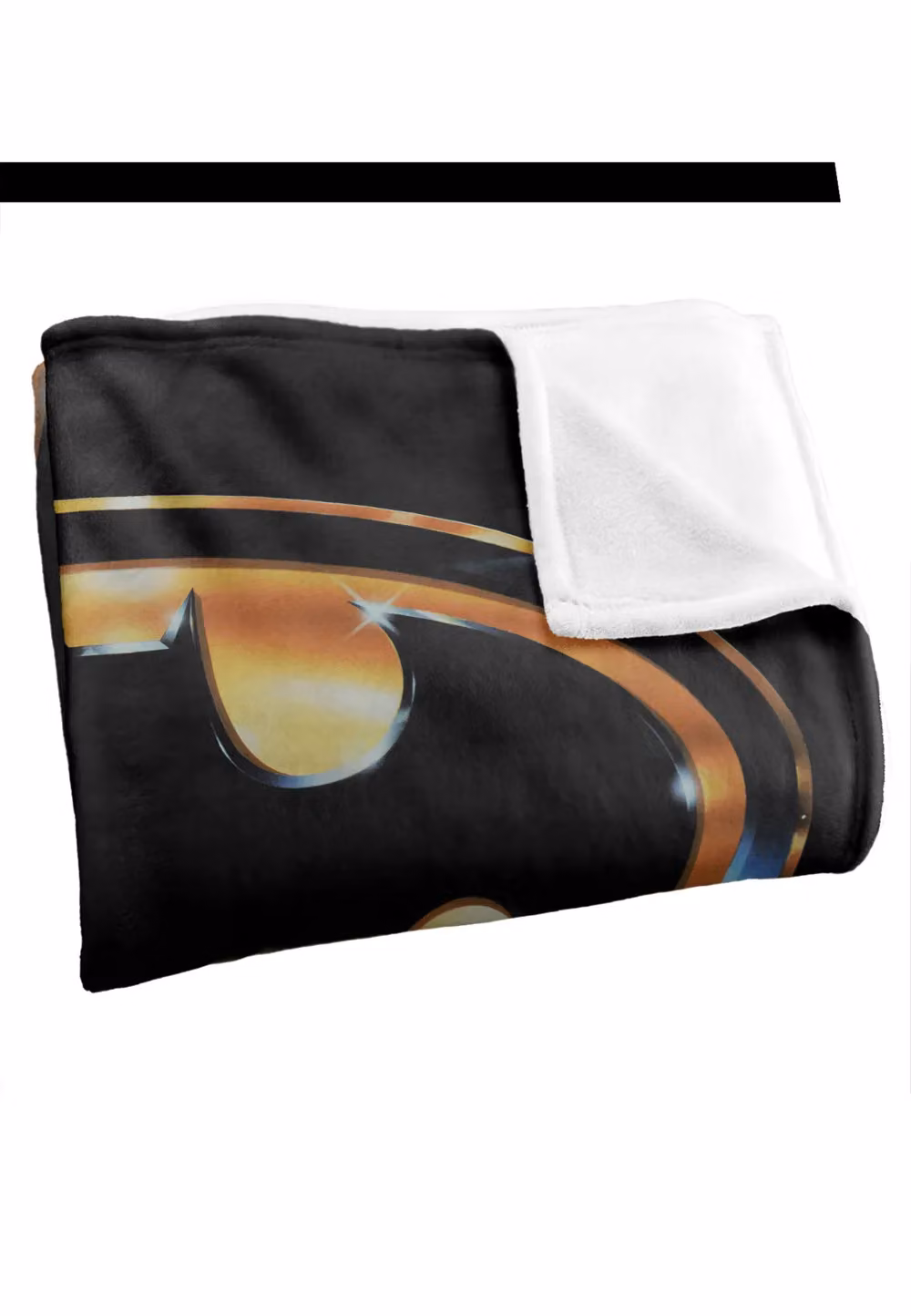 Batman 1989 Logo Super Soft Silky Touch Throw Blanket, White, W: 152 cm, D: 127 cm – 3