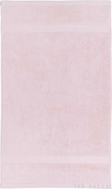 Ted Baker Fluffy Plain Dye Cotton Bath Towel in Pink – 1