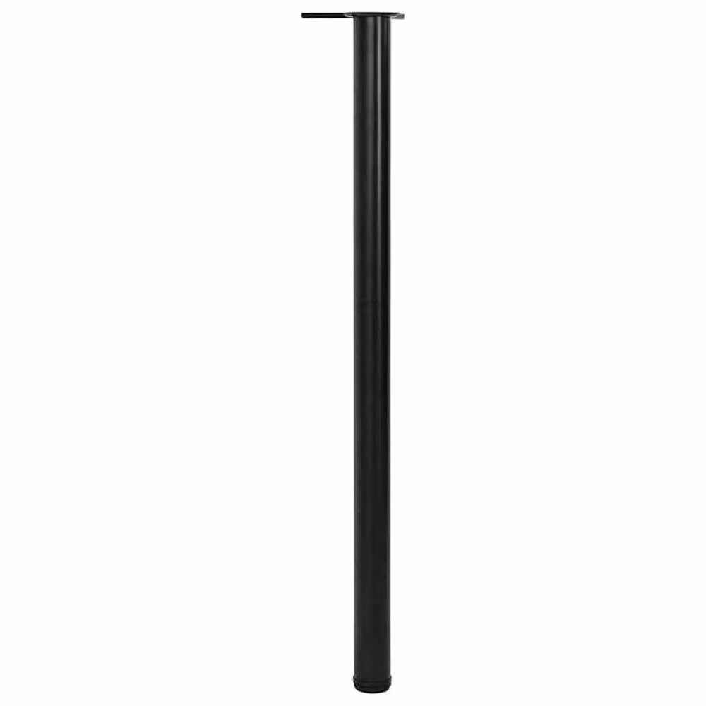 Berkfield Home Set of 4 Height Adjustable Sturdy Table Legs in Black, 1100 mm – 3
