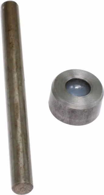 Neel Blue 10mm Diamante Acrylic Rivets in Silver