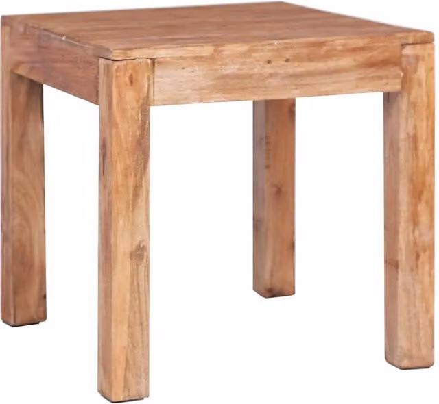 Berkfield Home Brown Solid Reclaimed Wood Coffee Table, W/D/H: 53 x 50 x 50 cm – 1