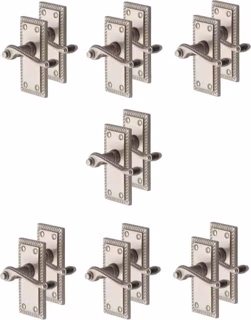Golden Grace Chrome Lever Latch Door Handle
