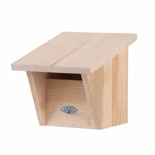 Esschert Design Brown Wooden Robin Nesting Box in Gift Box, W/D/H: 25.0 x 22.0 x 20.0 cm – 1