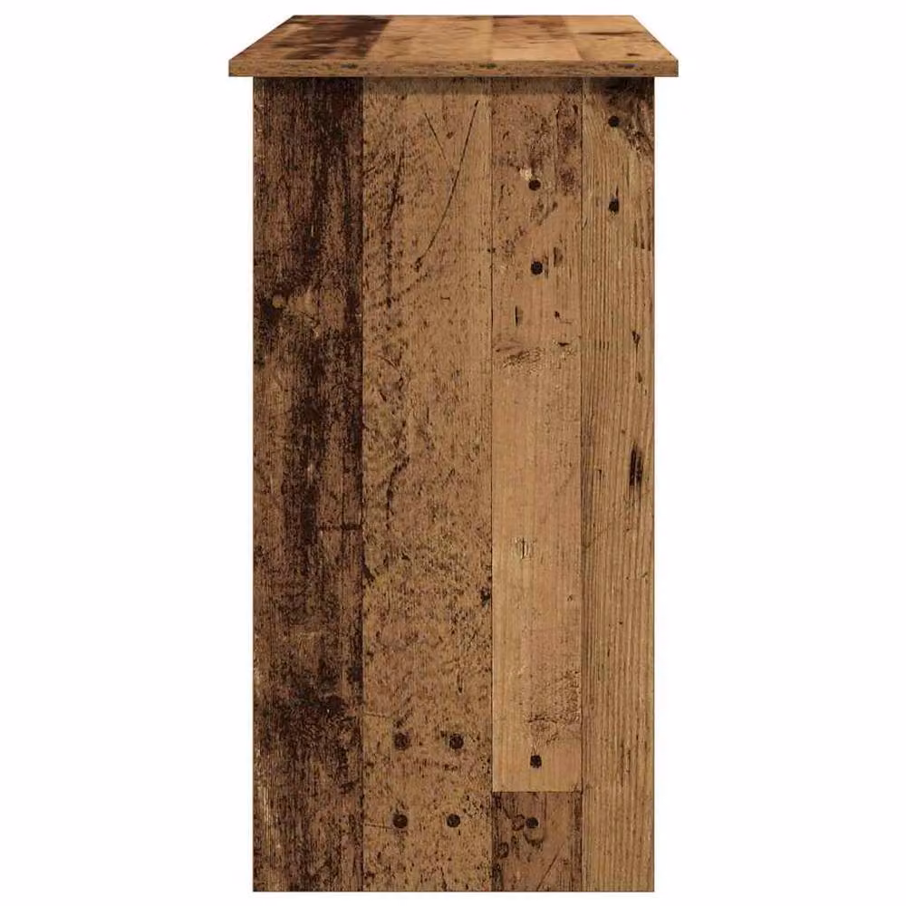 Berkfield Home Decorative Writing Desk in Brown Old Wood, W/D/H: 80 x 40 x 75 cm – 5