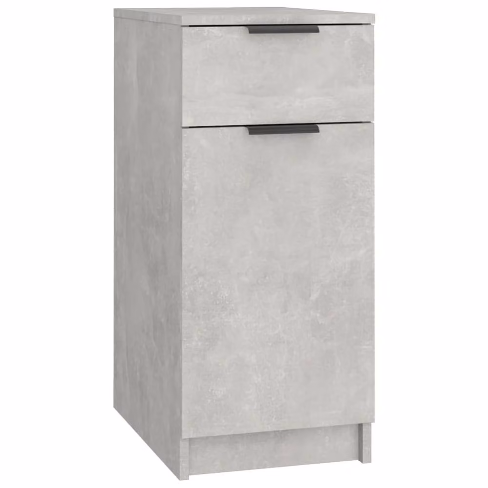 Berkfield Home Decorative Desk Cabinet in Concrete Grey, W/D/H: 33.5 x 50 x 75 cm – 2