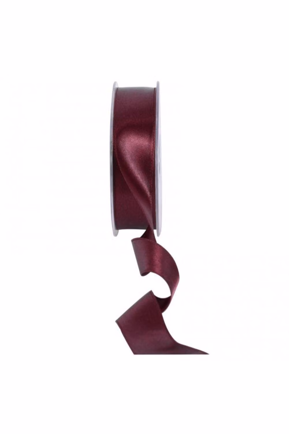 KDMD Bordeaux Satin Ribbon, 25mm, 2 Pack in Burgundy – 2