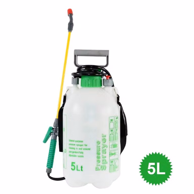 SPETLEK 5L Manual Garden Pressure Sprayer Knapsack in White