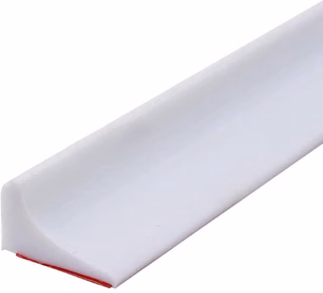 NESTLUNE White Silicone Shower Water Stopper Barrier