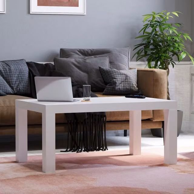 Vida Designs Beeston Rectangular Coffee Table in White