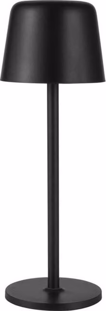 Floso Alya Rechargeable Dimmable Table Lamp in Black