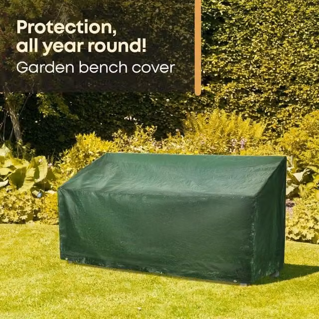 EONLION Green 3 Seater Garden Bench Cover, Water Repellent