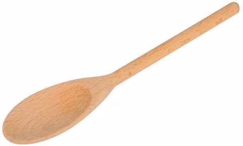 Dexam Premium Brown Wooden Cooking Spoon, 20 cm