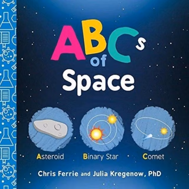 Chris Ferrie ABCs of Space Multicoloured Cardboard Board Book
