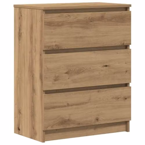 vidaXL Modern Sideboard in Brown Engineered Wood, W: 60 cm, D: 35 cm, H: 76 cm – 1