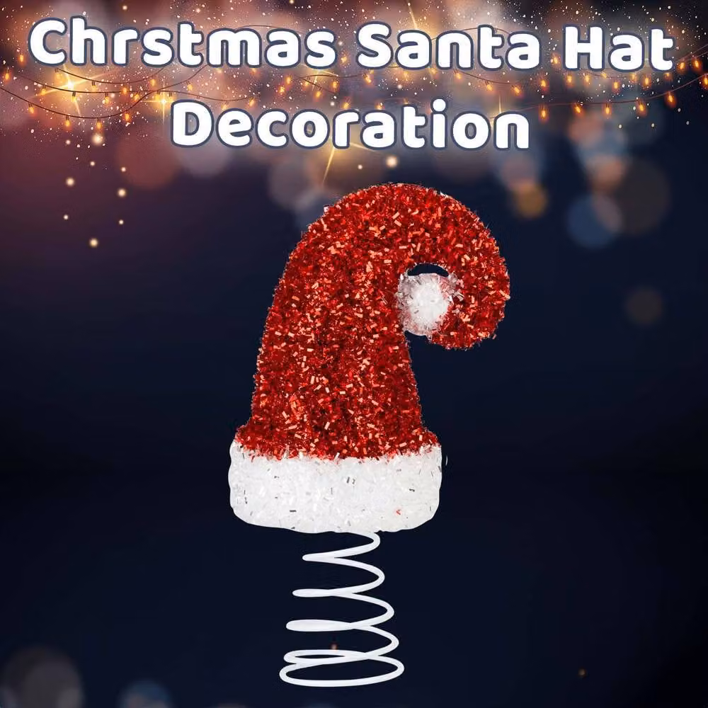 VFM e-Store Red Christmas Santa Hat Decoration for Adults, W/H: 20 x 9.5 cm – 3