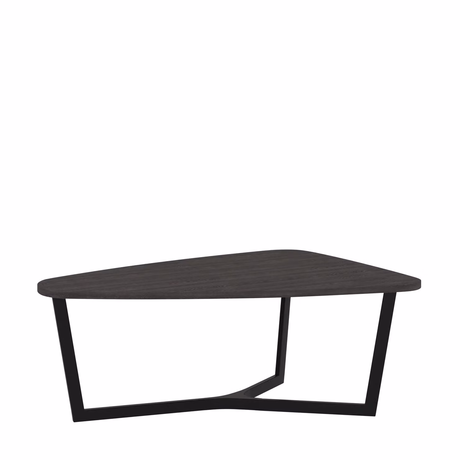 Dome Deco JAVA Round Dining Table in Black Wood Finish