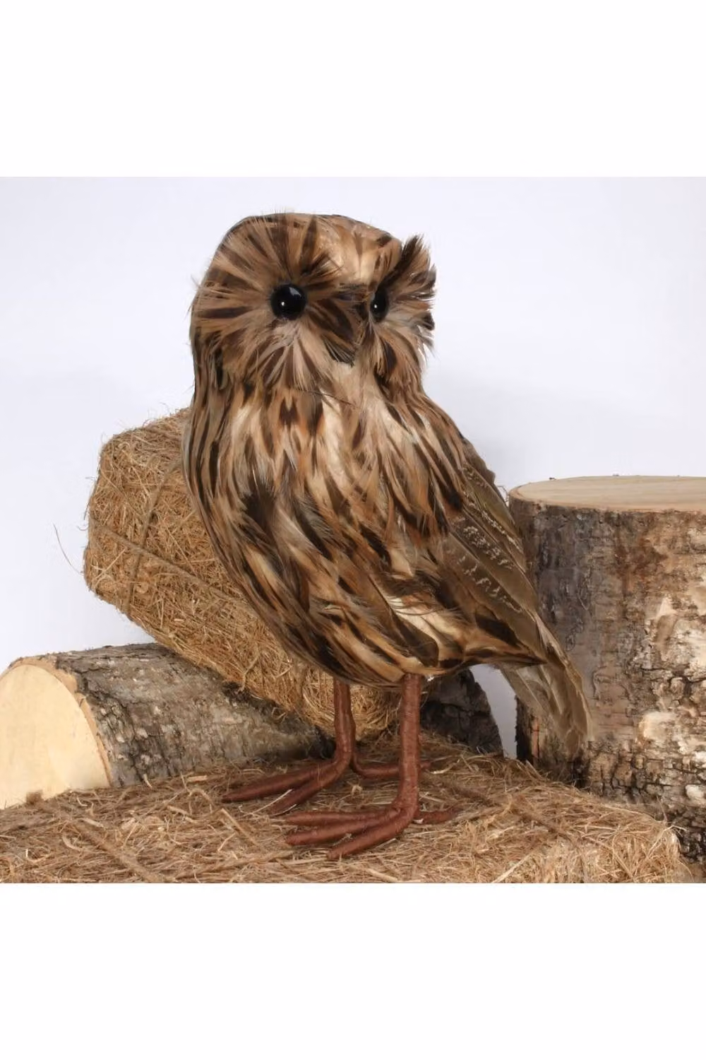 KDMD Large Tawny Owl Brown Christmas Hanging Ornament Figure – 2