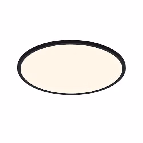 Nordlux Oja LED Ceiling Light, Black Plastic, Diameter: 42 cm