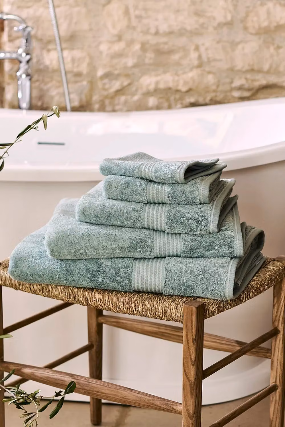 Christy Supreme Hygro 8 Piece Luxury 100% Supima Cotton Towel Set in Pale Blue – 1