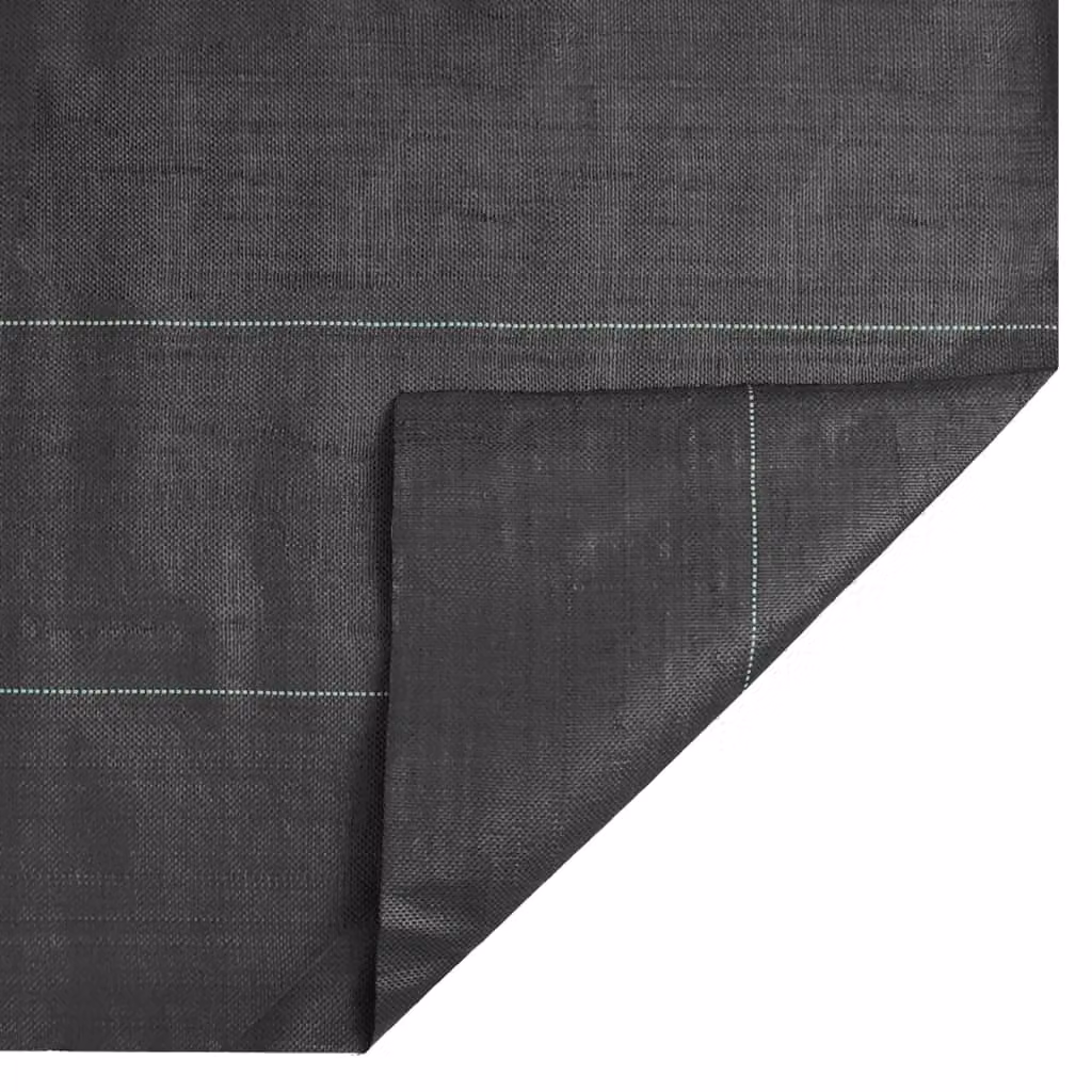 Berkfield Home Black Polypropylene Weed Membrane, 1 x 10 m – 3