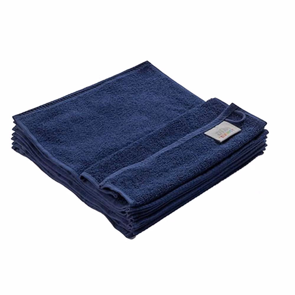 ARTG Plain Cotton Terry Face Towel in Blue – 2