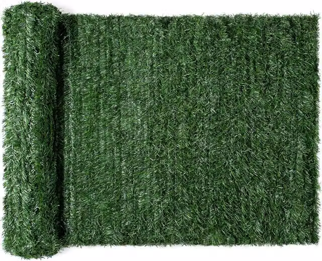 Christow Artificial Conifer Leaf Hedge Screening in Green