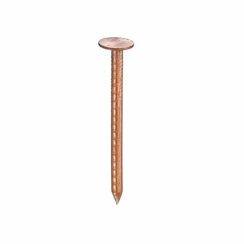 Unifix Copper Broad Flat Clout Nails, 1 kg Bag, 38 x 3.35 mm
