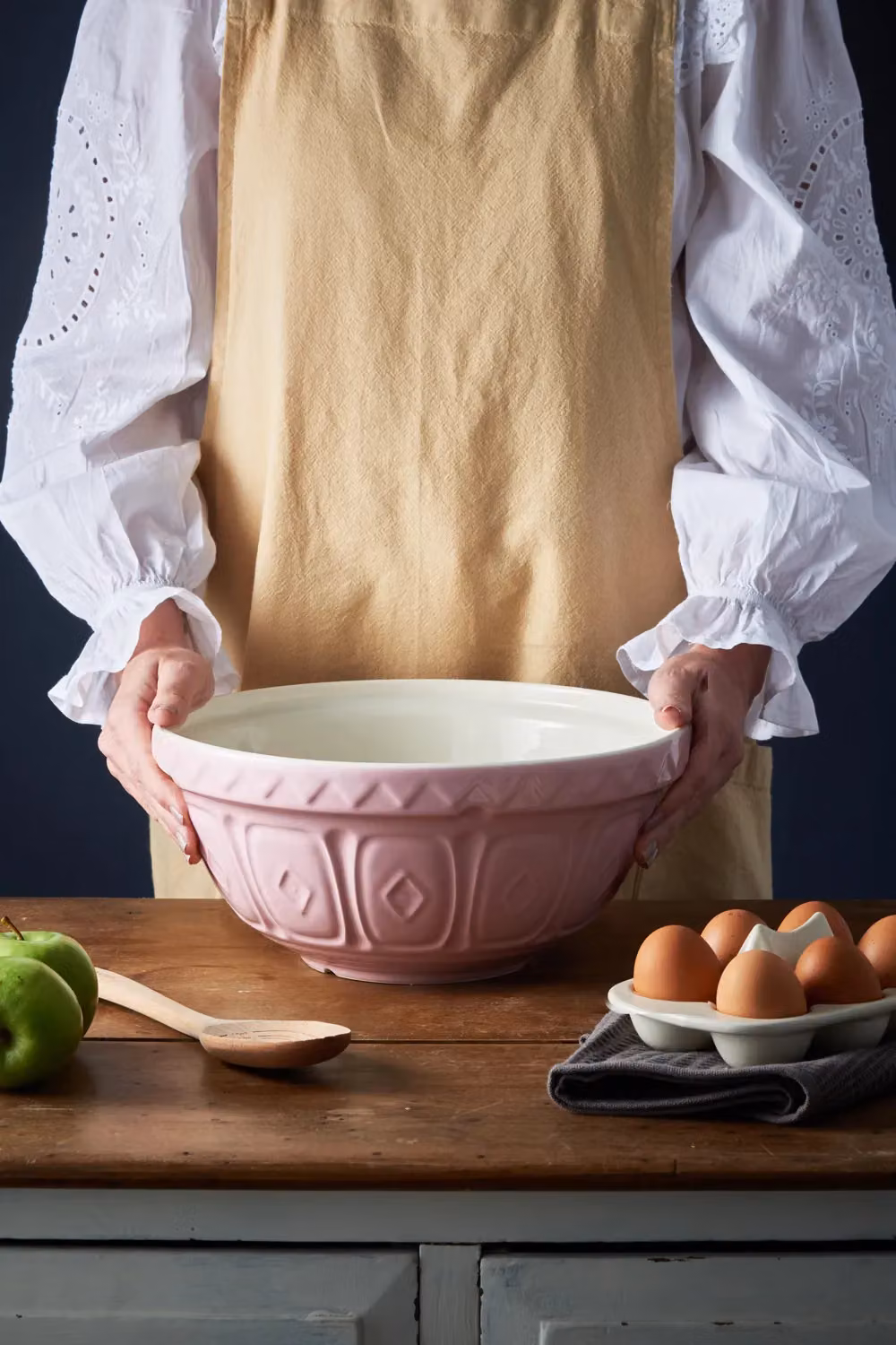 Mason Cash Colour Mix Ceramic Mixing Bowl, Pink, Diameter: 29 cm – 2
